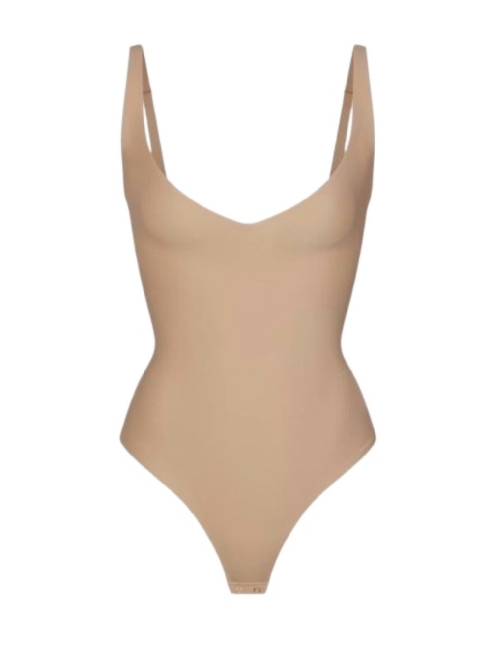 SKIMS Plunge Thong Bodysuit Clay nwt